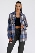Load image into Gallery viewer, Boyfriend Oversized Soft Flannel Shacket
