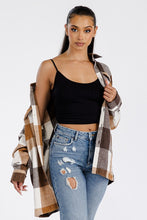 Load image into Gallery viewer, Boyfriend Oversized Soft Flannel Shacket
