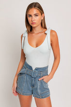 Load image into Gallery viewer, Strap Tie Bodysuit
