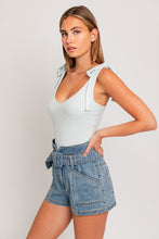 Load image into Gallery viewer, Strap Tie Bodysuit

