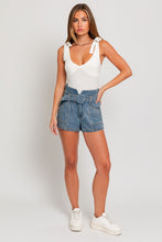 Load image into Gallery viewer, Strap Tie Bodysuit
