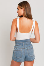 Load image into Gallery viewer, Strap Tie Bodysuit
