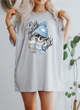 Load image into Gallery viewer, Blue - It&#39;s Cold Outside Like My Heart Graphic Tee
