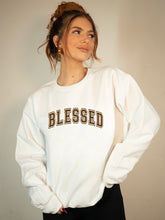 Load image into Gallery viewer, Blessed Graphic Bella Canvas Premium Sweatshirt
