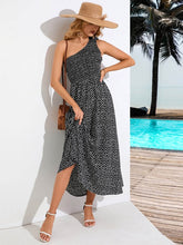 Load image into Gallery viewer, Zoe Single Shoulder  Dress
