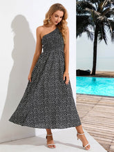 Load image into Gallery viewer, Zoe Single Shoulder  Dress

