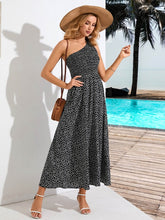 Load image into Gallery viewer, Zoe Single Shoulder  Dress
