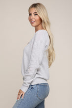 Load image into Gallery viewer, Solid Pointelle Knit Top
