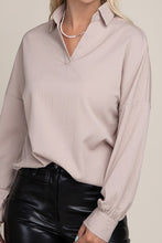 Load image into Gallery viewer, Solid Collared Shirt

