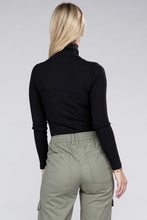 Load image into Gallery viewer, Long-Sleeve Turtleneck Casual Bodysuit

