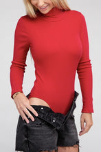 Load image into Gallery viewer, Long-Sleeve Turtleneck Casual Bodysuit
