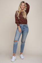 Load image into Gallery viewer, Leg of Mutton Sleeve Knit Top
