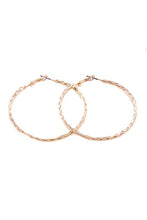 Load image into Gallery viewer, Textured Hoop Earring
