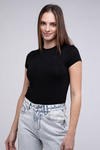Load image into Gallery viewer, Double Layered Cap Sleeve Bodysuit
