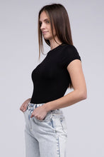 Load image into Gallery viewer, Double Layered Cap Sleeve Bodysuit
