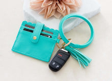 Load image into Gallery viewer, Key Ring ID Wallet Bracelet
