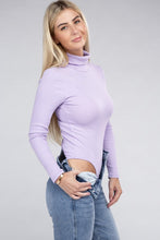 Load image into Gallery viewer, Long-Sleeve Turtleneck Casual Bodysuit
