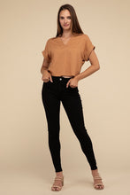 Load image into Gallery viewer, Always a Delight Short Sleeve Linen Top
