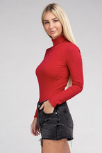 Load image into Gallery viewer, Long-Sleeve Turtleneck Casual Bodysuit
