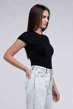 Load image into Gallery viewer, Double Layered Cap Sleeve Bodysuit
