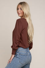 Load image into Gallery viewer, Leg of Mutton Sleeve Knit Top
