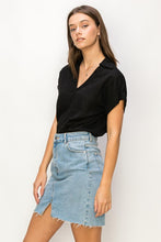 Load image into Gallery viewer, Always a Delight Short Sleeve Linen Top
