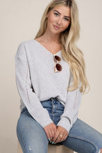 Load image into Gallery viewer, Solid Pointelle Knit Top
