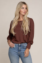 Load image into Gallery viewer, Leg of Mutton Sleeve Knit Top
