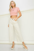 Load image into Gallery viewer, Feeling Cozy Knitted Cropped Sweater Top

