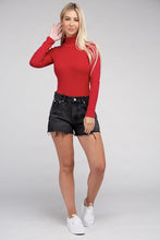 Load image into Gallery viewer, Long-Sleeve Turtleneck Casual Bodysuit
