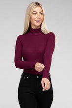 Load image into Gallery viewer, Long-Sleeve Turtleneck Casual Bodysuit
