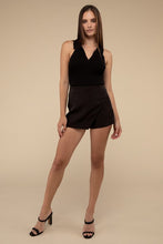 Load image into Gallery viewer, High Waist Asymmetrical Skort
