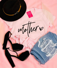 Load image into Gallery viewer, Mother Graphic T- Shirt Pink
