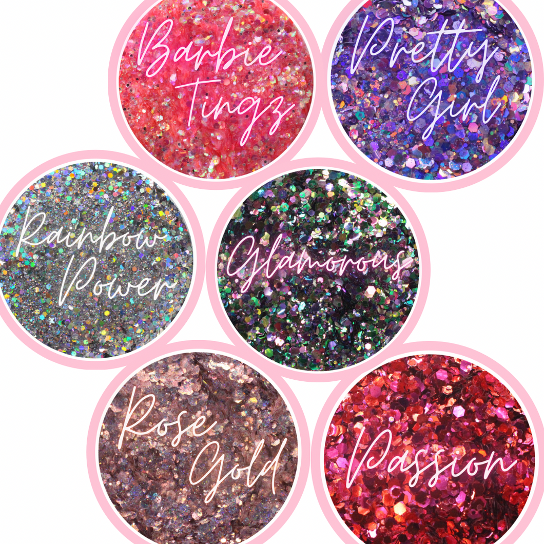 6 Layer Forever Glitter Stack